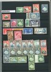 Stamp of Bermuda Bermuda 1936-52 GVI mint collection (some nh) arranged on stock pages