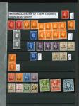 Stamp of British Occupation of Italian Colonies BOIC 1942-52 mint collection (some nh) on stock pages