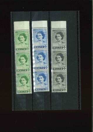 Stamp of Malta Malta 1937-52 range of mint KGVI issues