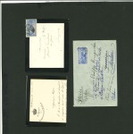 Stamp of Greece » 1906 Olympics » Covers 1906 Olympics two single franking 25l covers to Smyrne and Milan