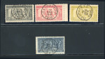 Stamp of Greece » 1906 Olympics » Usages during the Games 1906 Olympics 1d to 5d used Pireaus last day of Games