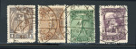 Stamp of Greece » 1906 Olympics » Usages during the Games 1906 Olympics 1l 3l 5l 30l used stadium cancels