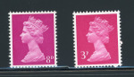 Stamp of Great Britain » Queen Elizabeth II 1971 Harrison & Son colour trials, 8d in deep bright magenta