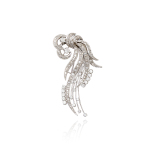 Stamp of Feldman International Auctions Broche diamants