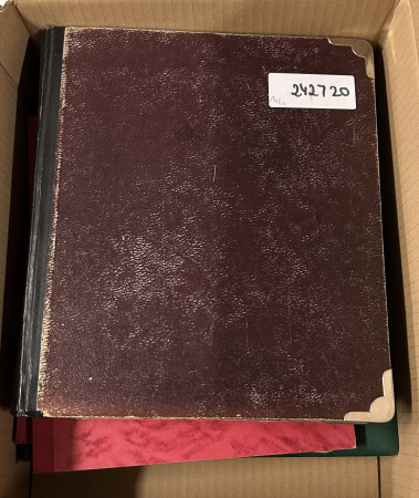 Stamp of Large Lots and Collections » Late Lots 1945-75 Germany Federal Rep. and Berlin in 3 A4 stockbooks and 1 Lindner album