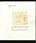 Stamp of Ireland » Postal History (Arranged alphabetically by County) Down - Belfast: 1829 (25.12) Folded cover from Belfast