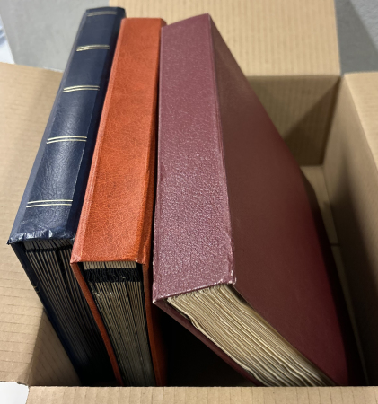 Stamp of Large Lots and Collections » Late Lots 1842-1970 Austria 2 stockbooks + 1 album European States