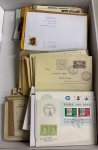 Stamp of Large Lots and Collections » Late Lots 1862-1982 Lot of covers, noted much Airmails, also min sheets on cover