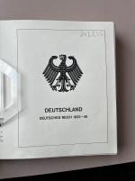 Stamp of Large Lots and Collections » Late Lots Germany 1872-1960 Collections in 4 albums with many better German Empire and Soviet Zone