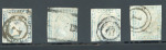 Stamp of Mauritius » 1848-59 Post Paid Issue » Latest Impressions (SG 23-25) 1848-1859 POST PAID latest impression, 2d grey blue