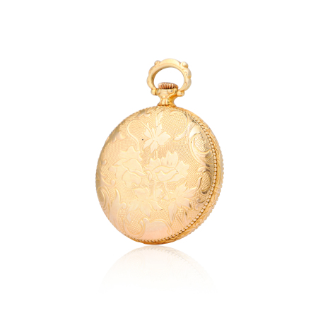 Stamp of Feldman International Auctions » Montres / Watches MODAINE Ancre 17 Rubis montre de poche vintage