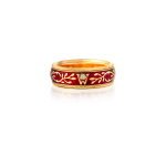 WELLENDORFF Bague Tournante "Hibiscus"