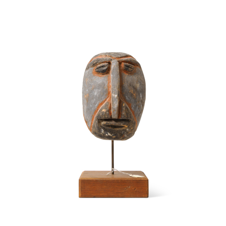 Stamp of Feldman International Auctions » Arts Premiers / Tribal Art Tête cérémonielle en bois, Inde occidentale, XXe siècle