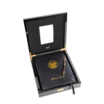 Stamp of Feldman International Auctions Montblanc, America’s Signatures For Freedom, Abraham Lincoln (1861-1865), Edition Limitée n°45 de 50, stylo plume en or 750 et laque anthracit