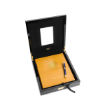 Stamp of Feldman International Auctions Montblanc, America's Signatured For Freedom, Franklin D. Roosevelt (1933-1945), Rare Edition  Limitée n°13/50, stylo plume en or 750 et laque bleu