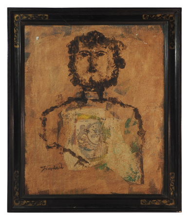 Stamp of Feldman International Auctions » Art Contemporain / Contemporary Art Jean David (1908–1993), Portrait d’un homme Technique