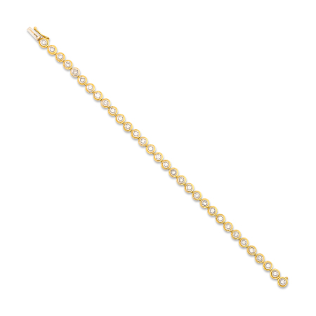 Stamp of Feldman International Auctions Bracelet tennis en rivière de diamants