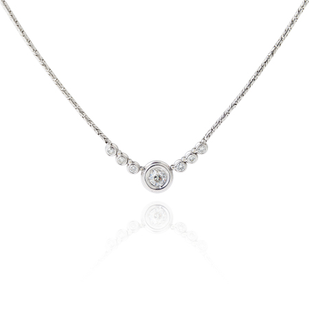 Stamp of Feldman International Auctions Collier diamant old cut