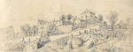 Stamp of Feldman International Auctions » Dessins Anciens / Old Master Drawings Friedrich Preller l’Ancien (1804–1878), San Bonaventura,