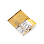 Stamp of Feldman International Auctions Etui en argent avec les initiales du dernier Empereur d'Autriche Charles 1er