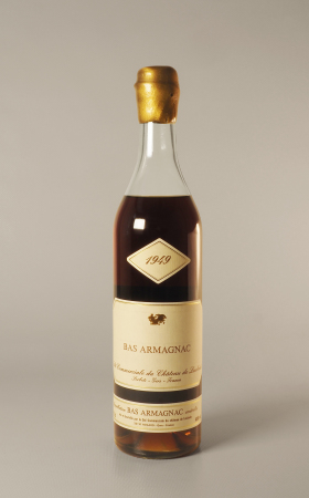 Stamp of Feldman International Auctions » Vins & Spiriteux / Wines & Spirits 1949 Bas Armagnac Château Laubade