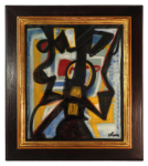 Stamp of Feldman International Auctions » Art Impressionniste & Moderne / Impressionist & Modern Art Jean-Michel Atlan (1913 Constantine, Algerie-1960 Paris) Sans titre
