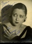 Stamp of Feldman International Auctions » Livres, Manuscrits & Partitions / Books, Manuscripts & Music 8 autographes de chanteurs et acteurs de cinéma célébres,