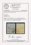 Stamp of Persia » 1896-1907 Muzaffer ed-Din Shah (SG 113-297) 1902 Provisoire issue group three inverted items with certs