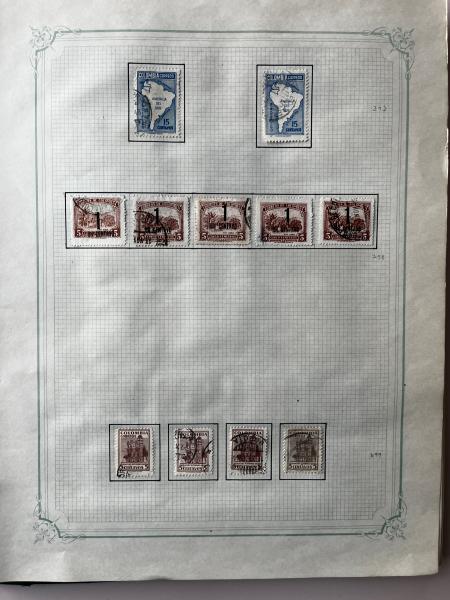 Stamp of Colombia » Collections, Lots etc. Colombia collection in album and stockbook 1865-1950