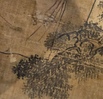 Stamp of Feldman International Auctions » Art d'Orient & d'Extrême-Orient / Asian & Oriental Art Chine. Paire de panneaux de peintures sur soie. XIXème siècle