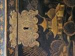 Stamp of Feldman International Auctions » Mobilier, Objets d'Art & Design / Furniture, Objets d'Art & Design Flaxley Abbey, Exceptionnel cabinet japonais en laque monté sur piètement. Fin XVIIème siècle