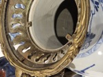 Stamp of Feldman International Auctions » Mobilier, Objets d'Art & Design / Furniture, Objets d'Art & Design Grand vase balustre en porcelaine Bleu & Blanc monté en bronze doré