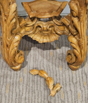 Stamp of Feldman International Auctions » Mobilier, Objets d'Art & Design / Furniture, Objets d'Art & Design Paire de consoles d’applique en bois vernis. XVIIIème siècle