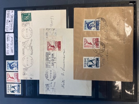 Stamp of Thematics » Sport and Games » Skiing Scandinavia 1938-66 Skiin world Cups or Olympics