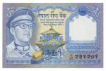 Nepal 1951-1974, nine banknotes.