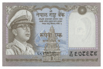 Nepal 1951-1974, nine banknotes.