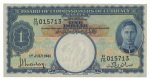 Malaya 1941, set of banknotes, 1c, 5c, 10c, 20c, 50c, $1, $10, uncirculated.