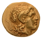 Thrace, Lysimachus, 323-281 BC, AV stater, 8.54 g. Head of Alexander