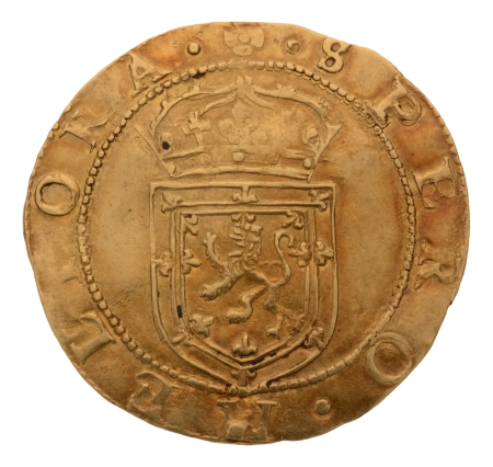 Scotland, James VI, 1567-1625. Gold Rider, Edinburgh mint, 1594. Au 5.02 g