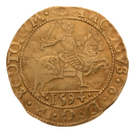 Scotland, James VI, 1567-1625. Gold Rider, Edinburgh mint, 1594. Au 5.02 g
