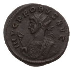 Roman Empire, Probus 276-282, Ticinium, antoninianus. Obverse: IMP C PROBVS P F AVG,  radiate