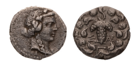 Lydian Kingdom, Sardis, c. 166-167 BC, AR drachm, 2.79 g.