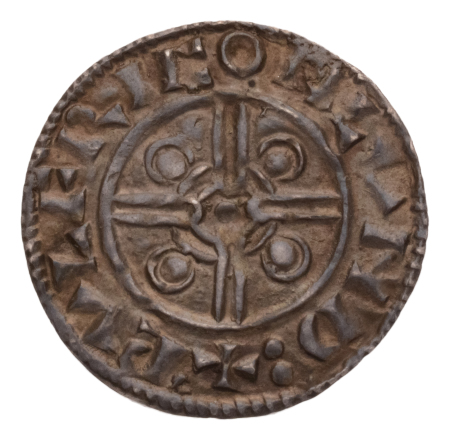 Great Britain, Anglo-Saxon, Cnut 1016-1035. AR penny 1.03 g.