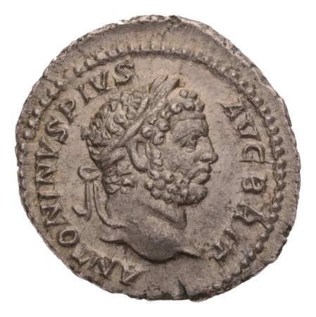Roman Empire, Caracalla, 198-217, AR denarius, 3.65 g.
