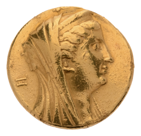 Ptolemaic Kings of Egypt, Arsinöe II, wife of Ptolemy II, died 270 BC, Alexandria c. 250, AV mnaieion or octodrachm 27.67 g.