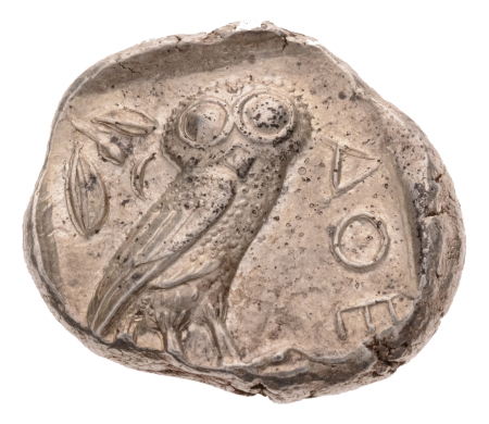 Attica, Athens, c. 440 BC, AR tetradrachm 17.24 g.