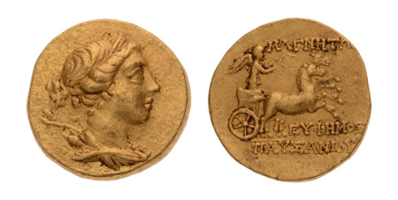 Ionia, Magnesia ad Meandrum, c.. mid-2nd century BC. AV stater, 8.46 g. (18 mm)