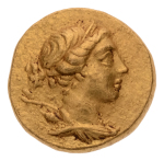 Ionia, Magnesia ad Meandrum, c.. mid-2nd century BC. AV stater, 8.46 g. (18 mm)