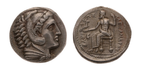 Macedonian Kingdom. Alexander III the Great, 336-323 BC, AR tetradrachm 17.21 g.