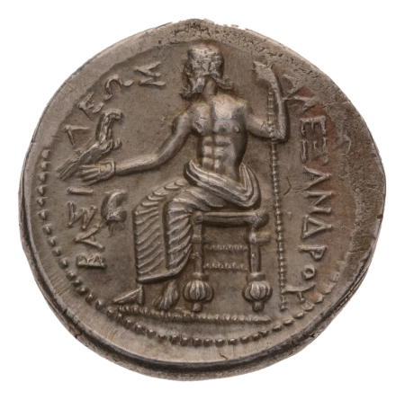 Macedonian Kingdom. Alexander III the Great, 336-323 BC, AR tetradrachm 17.21 g.
